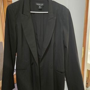 Rachel Zoe Tuxedo Blazer With Pockets Size Large